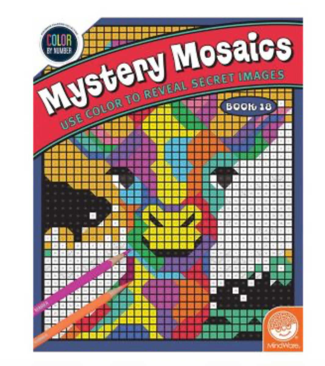 Mystery Mosaics Coloring Book – Sweet Pea Children