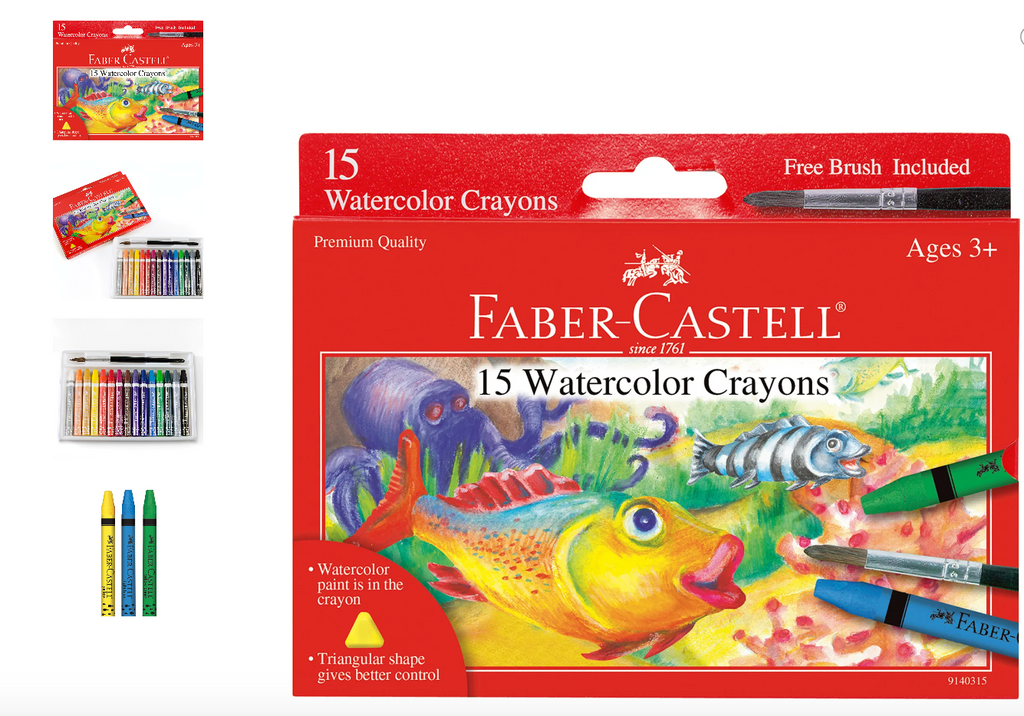 Faber-Castell Watercolor Crayons 