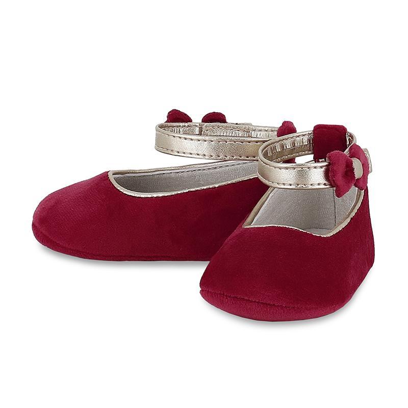 Red Velvet Baby Girl Shoe – Sweet Pea Children